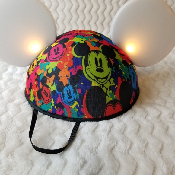 Disney Parks World of Color Glow with The Show Light Up Mickey Ears Hat - Picture 9 of 14